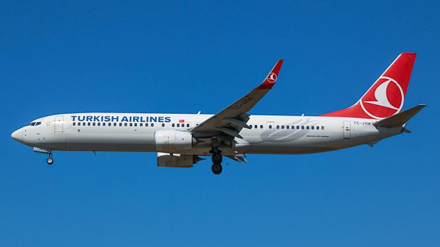 TC-JYH:Boeing 737-900:Turkish Airlines